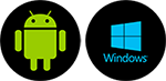 Установить наше приложение на Android и Windows